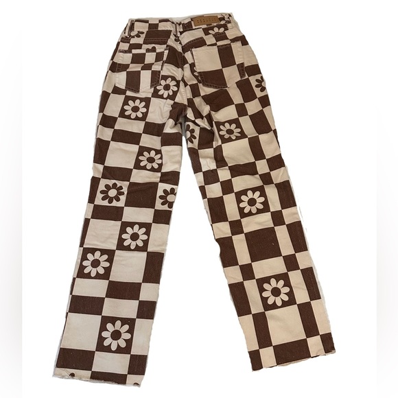 FLOWER PATTERNED PANTS - Picture 2 of 2